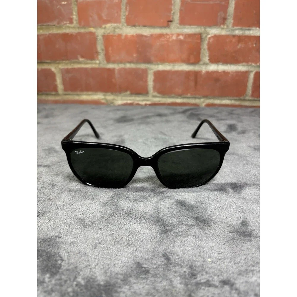 Vintage 90s Ray Ban Bausch & Lomb Black Frame Sunglasses France Worn Used Rare